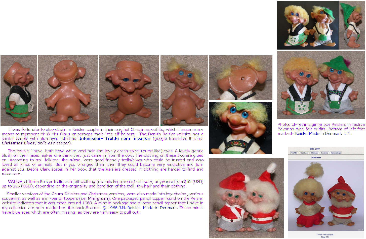 Types of 2025 troll dolls